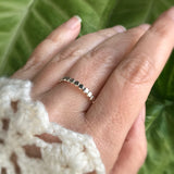 Sterling Silver Pebble Ring