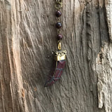 Men's Jasper Stone Rosary Necklace