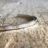 Men's Square Open Cuff Bracelet