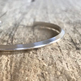 Men's Pyramid Open Cuff Bracelet