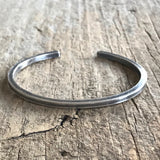 Men's Square Open Cuff Bracelet