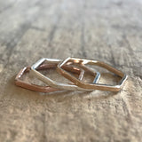 Set of 3 Hexagon Rings