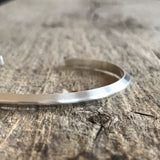 Men's Pyramid Open Cuff Bracelet