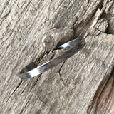 Men's Flat Open Cuff<br>Bangle Bracelet