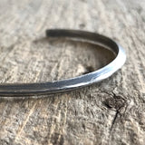 Men's Pyramid Open Cuff Bracelet