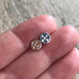 Crossing Arrows Stud Earrings