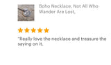 Oxidized Finish Wanderlust Necklace - TesoroDelSol
