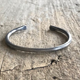 Men's Round Open Cuff Bracelet