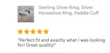 Sterling Silver Cuff Ring