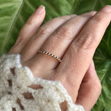 Gold Bead Ring