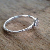 Sterling Silver Texas Longhorns Ring