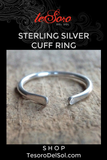 Sterling Silver Cuff Ring