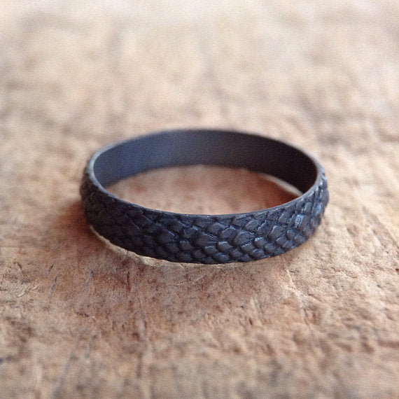 Black Mermaid Ring - TesoroDelSol