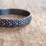 Antique Silver Mermaid Ring