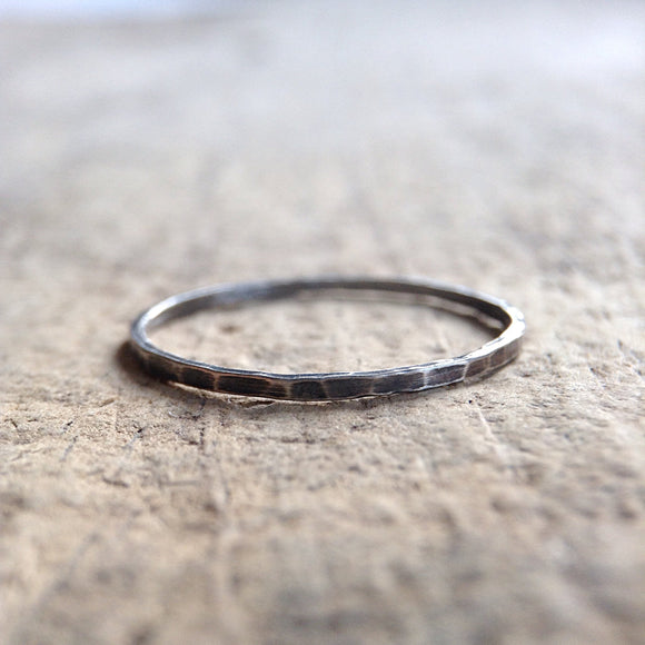 One Antique Sterling Silver Ring