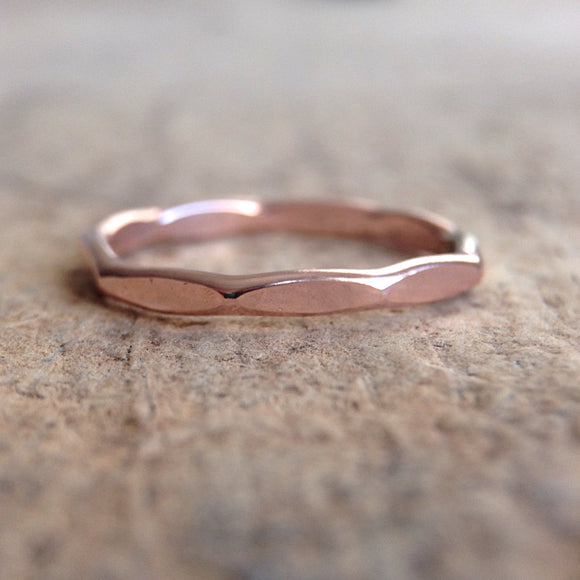 14K Rose Gold Marquis Ring