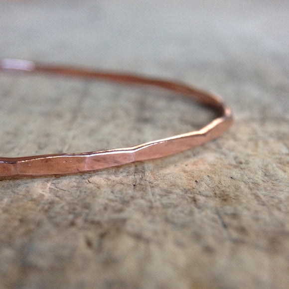 Rose Gold Marquis<br>Bangle Bracelet