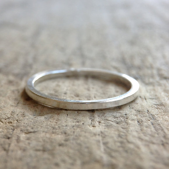 Sterling Silver Square Ring