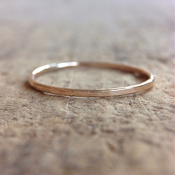 Gold Stacking Ring
