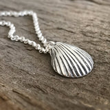 Sterling Silver Seashell Necklace