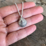 Sterling Silver Seashell Necklace