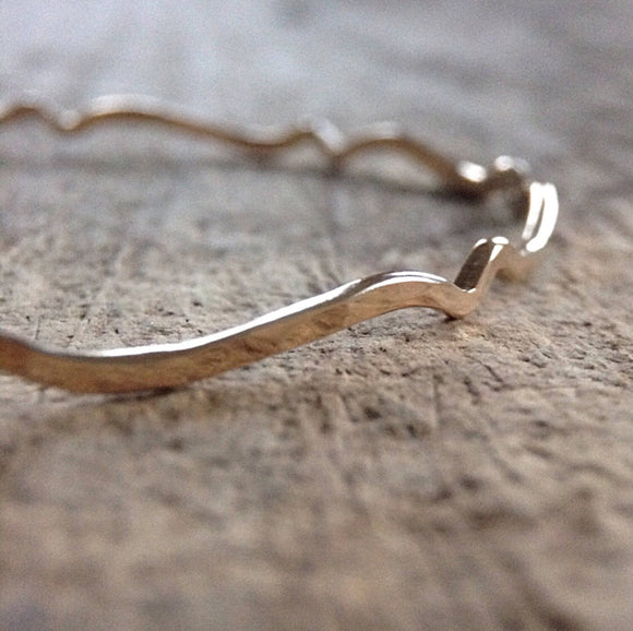 Gold Moroccan<br>Bangle Bracelet