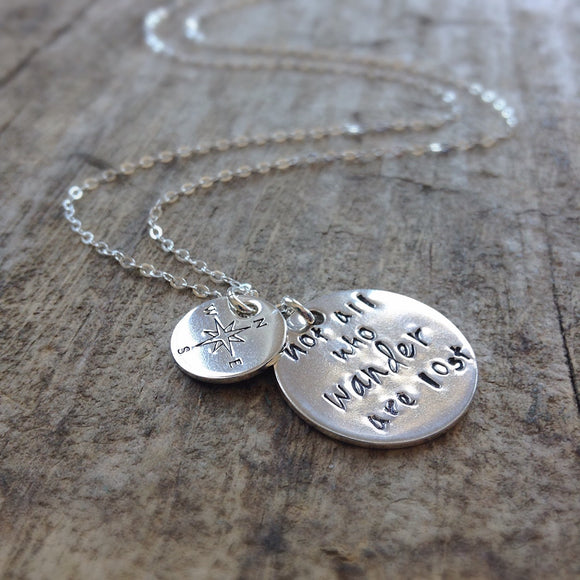 Sterling Silver Wanderlust Necklace