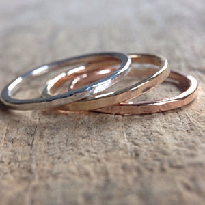 TriColor Ring Set