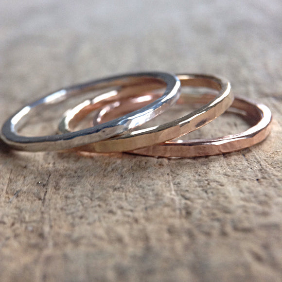 TriColor Ring Set