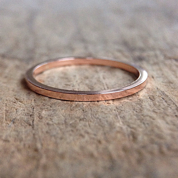 Rose Gold Square Ring