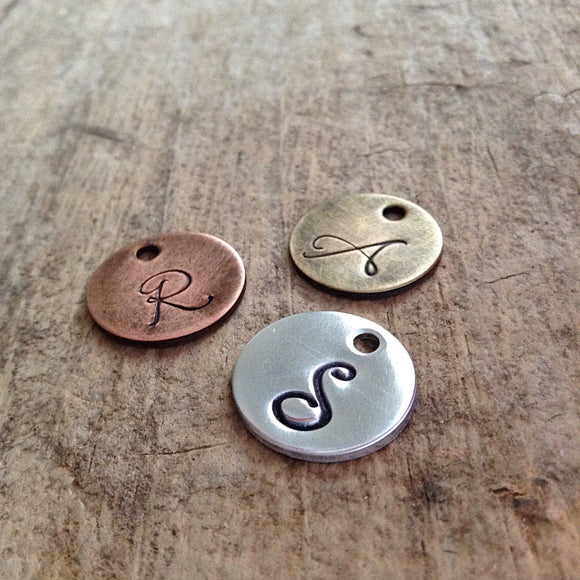 Initial Disc Jewelry Add-On - TesoroDelSol