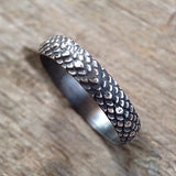 Antique Silver Mermaid Ring