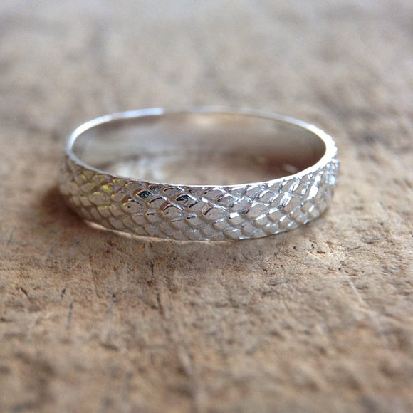Sterling Silver Mermaid Ring