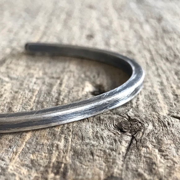 Men's Square Open Cuff Bracelet