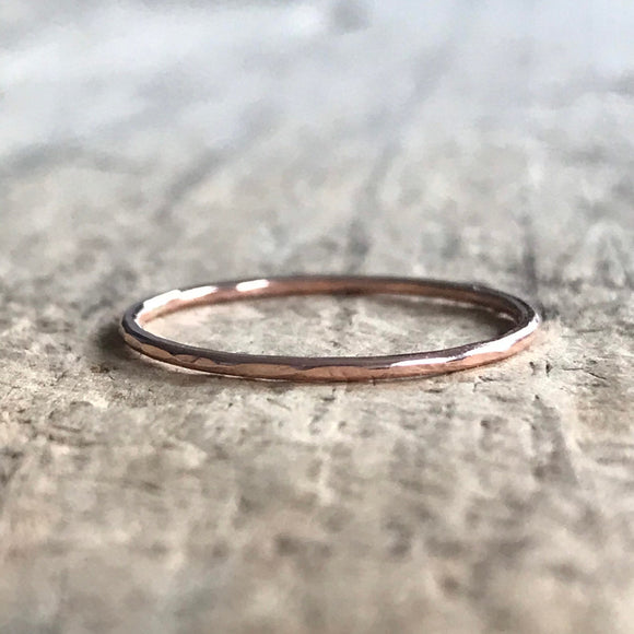 Rose Gold Stacking Ring